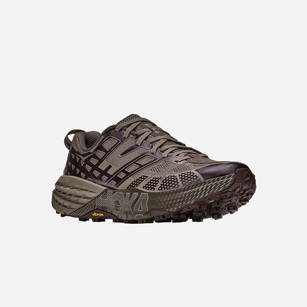 Giày Sneaker Unisex HOKA Speedgoat 2 - Nâu - Supersports Vietnam
