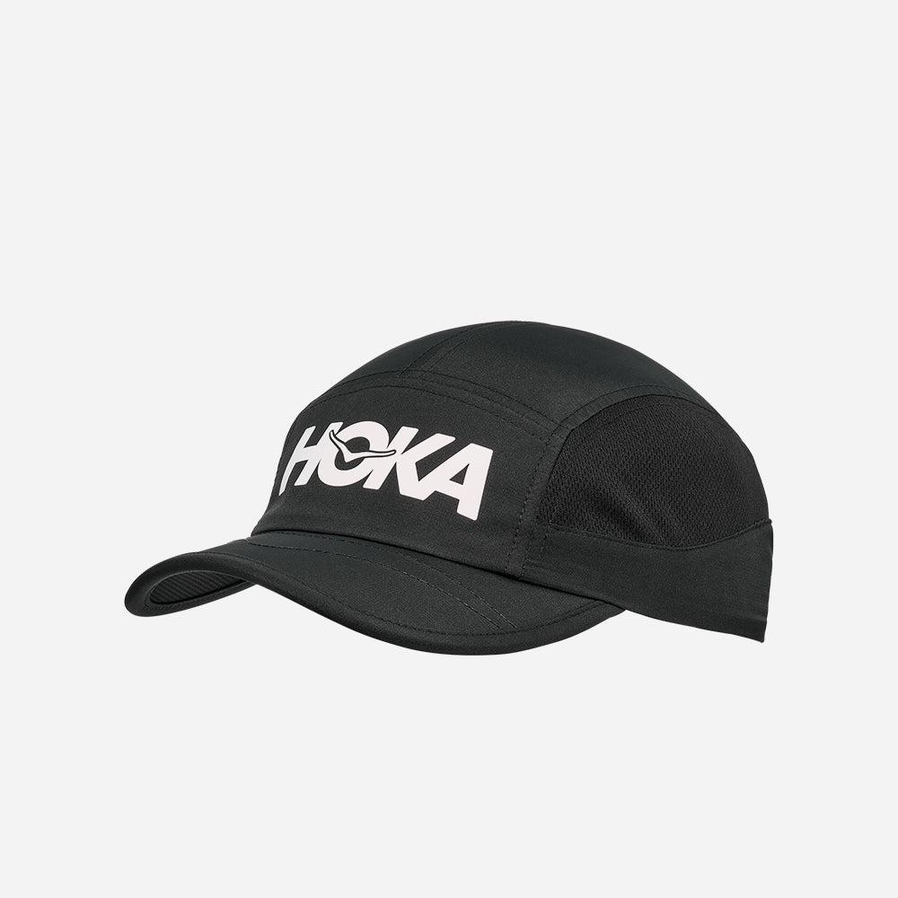 Mũ Lưỡi Trai HOKA Run - Đen - Supersports Vietnam