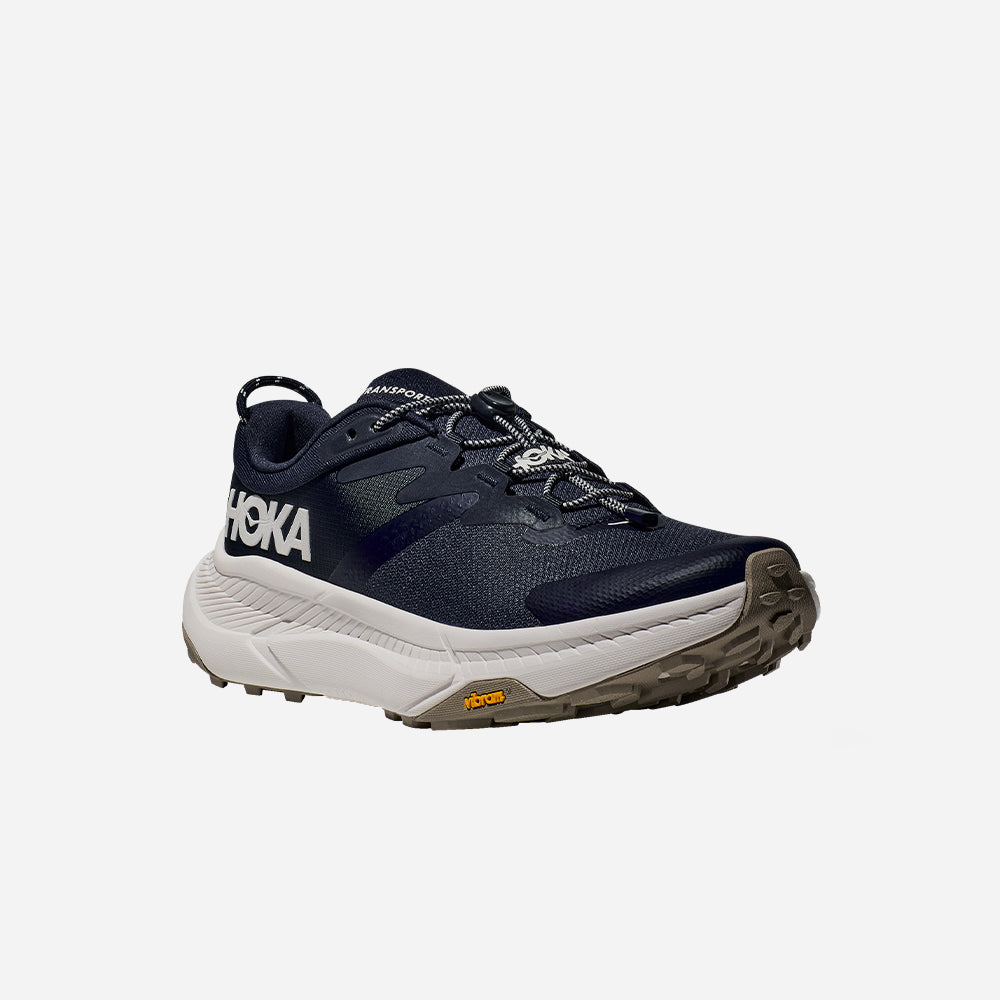 Giày Leo Núi Nam HOKA Transport Wide - Xanh Navy - Supersports Vietnam