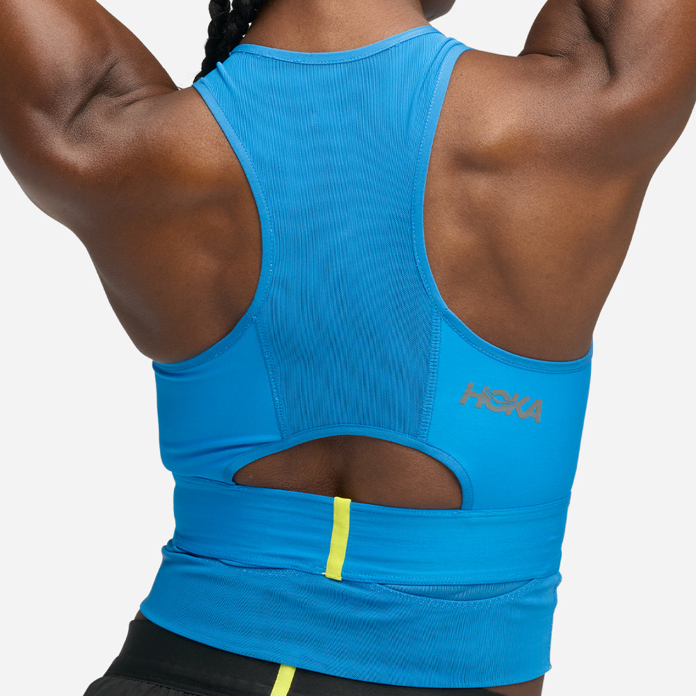 Áo Bra Thể Thao Nữ HOKA Race Day - Xanh Dương - Supersports Vietnam