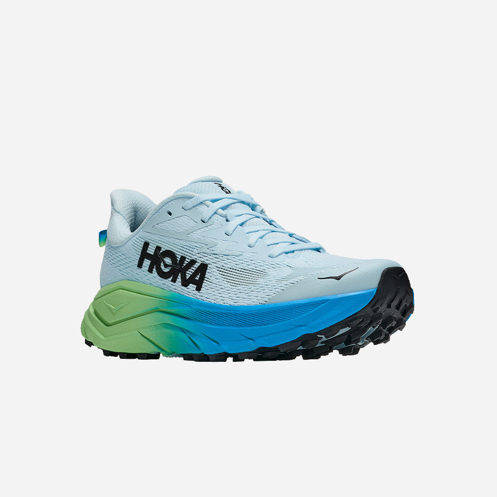 Giày Chạy Trail Nữ HOKA Challenger 8 - Xanh Dương - Supersports Vietnam