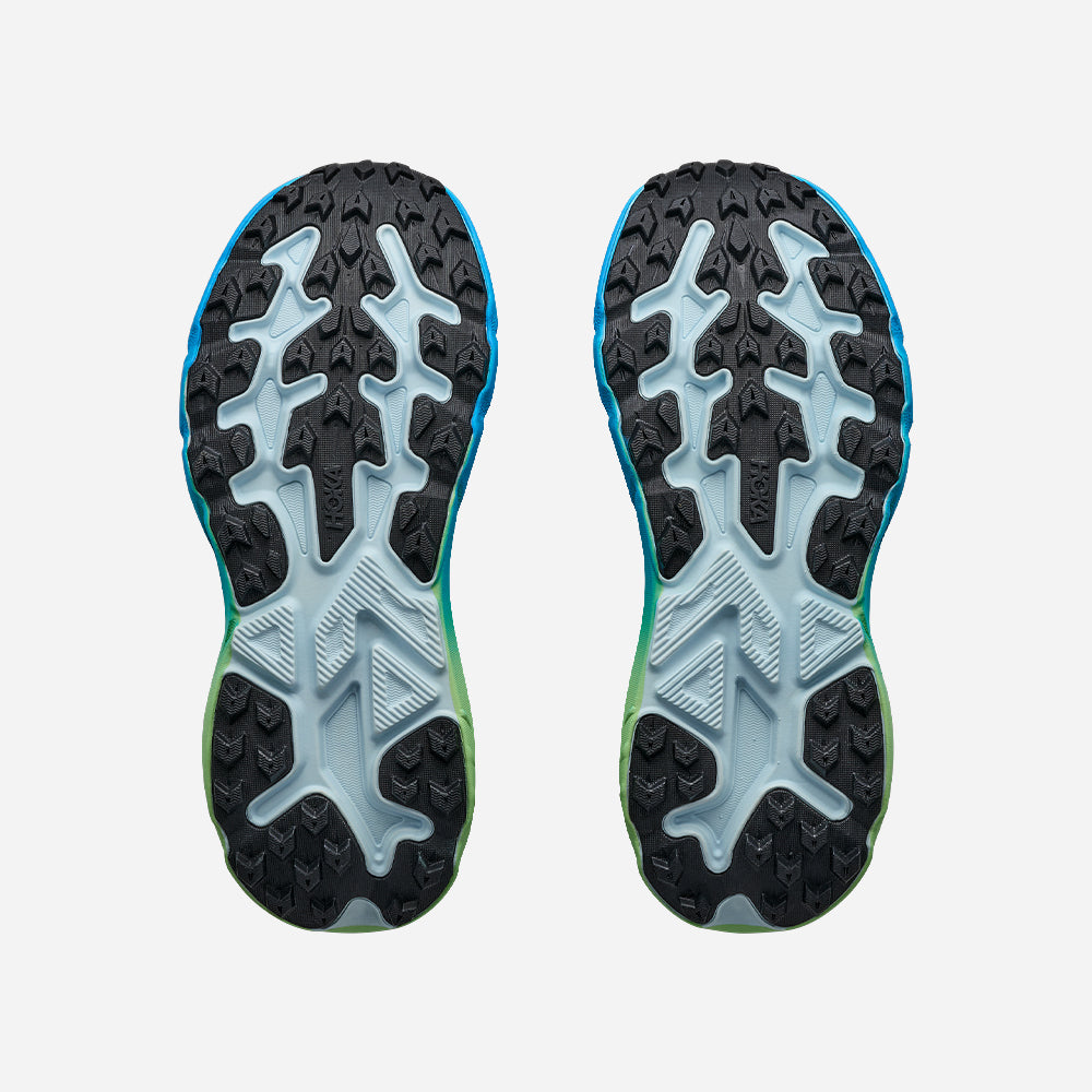 Giày Chạy Trail Nữ HOKA Challenger 8 - Xanh Dương - Supersports Vietnam