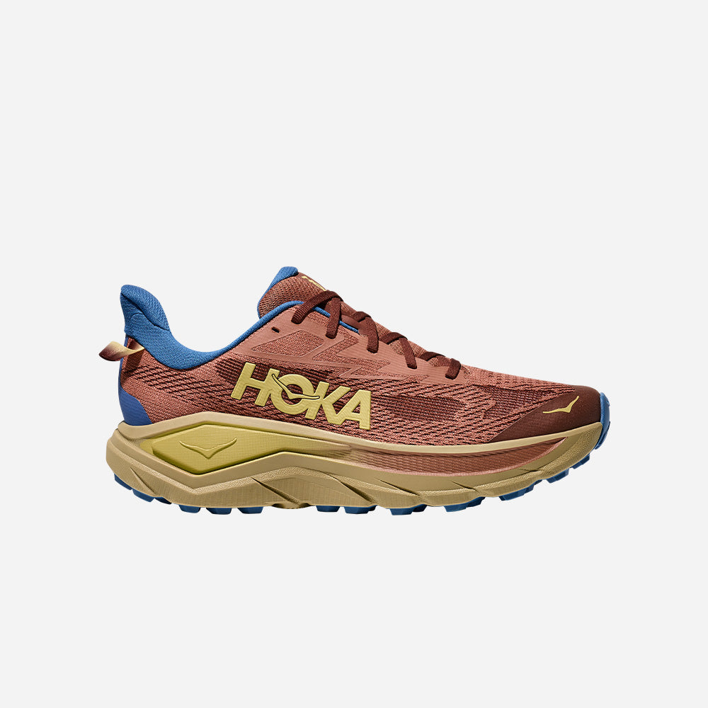 Giày Chạy Bộ Nam HOKA Challenger 8 Wide - Nâu - Supersports Vietnam
