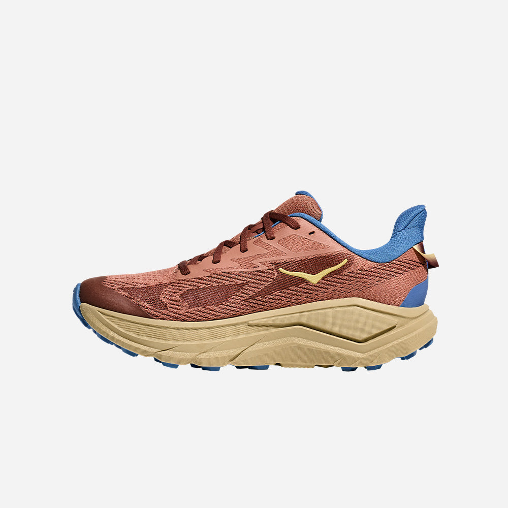 Giày Chạy Trail Nam HOKA Challenger 8 Wide - Nâu - Supersports Vietnam