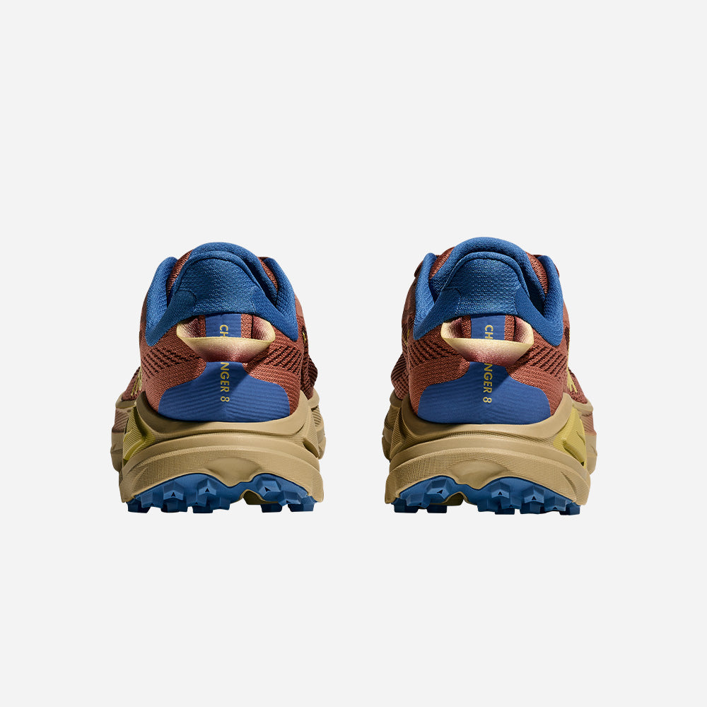 Giày Chạy Trail Nam HOKA Challenger 8 Wide - Nâu - Supersports Vietnam