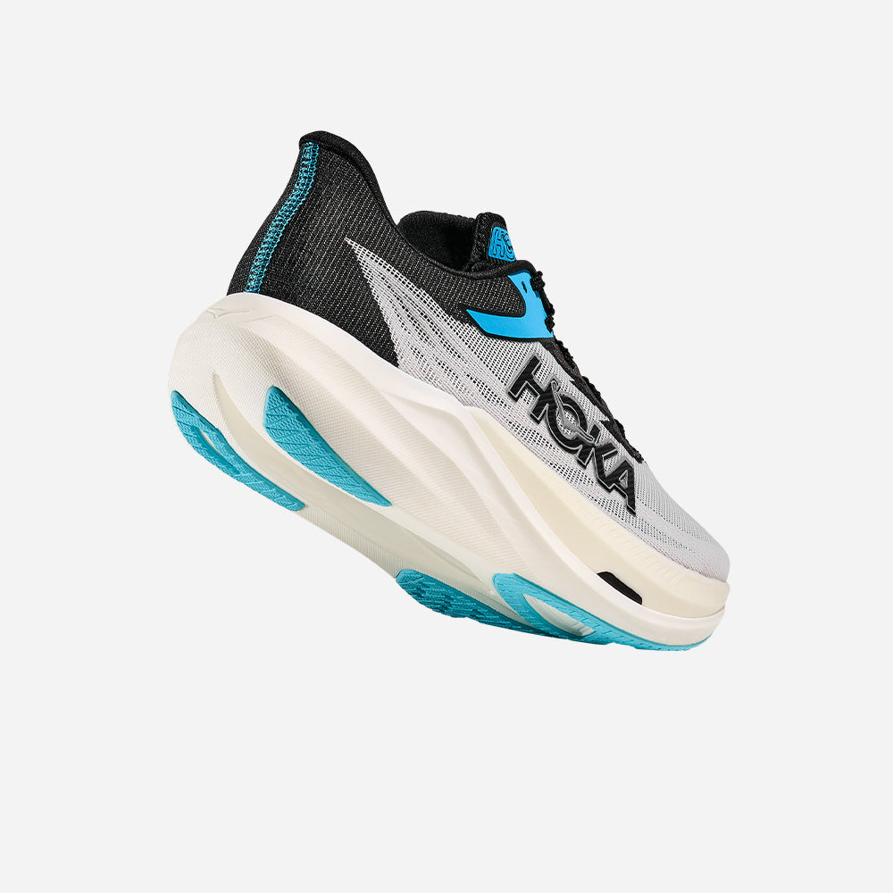 Giày Chạy Bộ Unisex HOKA Rocket X 3 - Xám - Supersports Vietnam