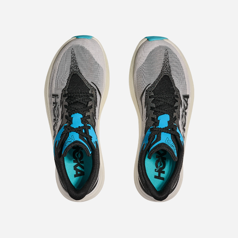 Giày Chạy Bộ Unisex HOKA Rocket X 3 - Xám - Supersports Vietnam