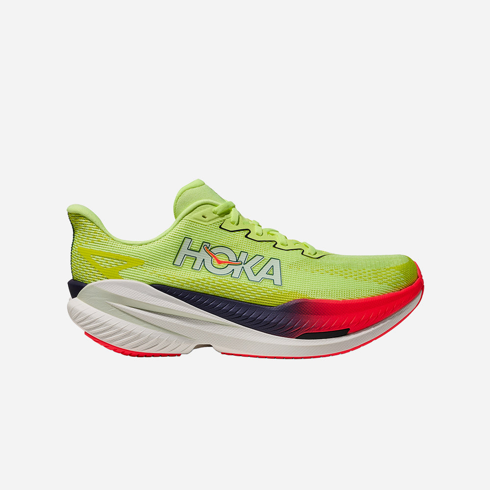 Giày Chạy Bộ Nam HOKA Mach X 3 Wide - Xanh Lá - Supersports Vietnam