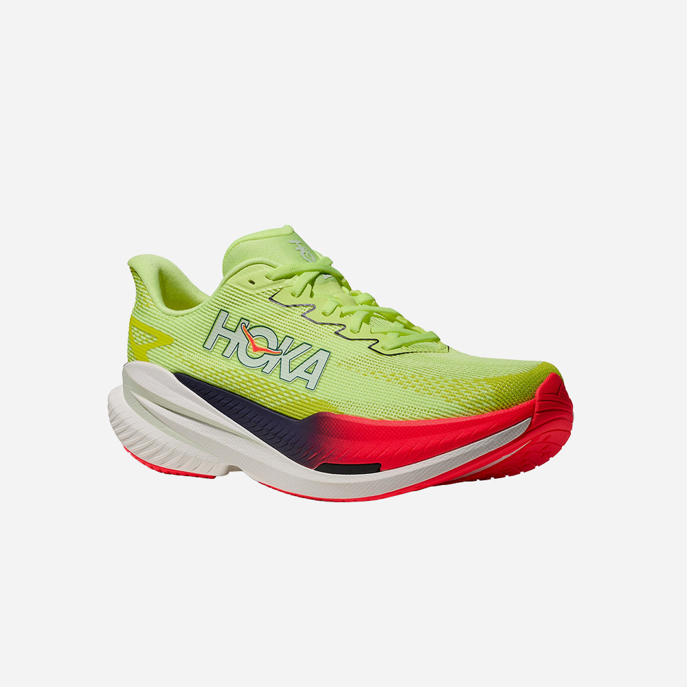 Giày Chạy Bộ Nam HOKA Mach X 3 Wide - Xanh Lá - Supersports Vietnam