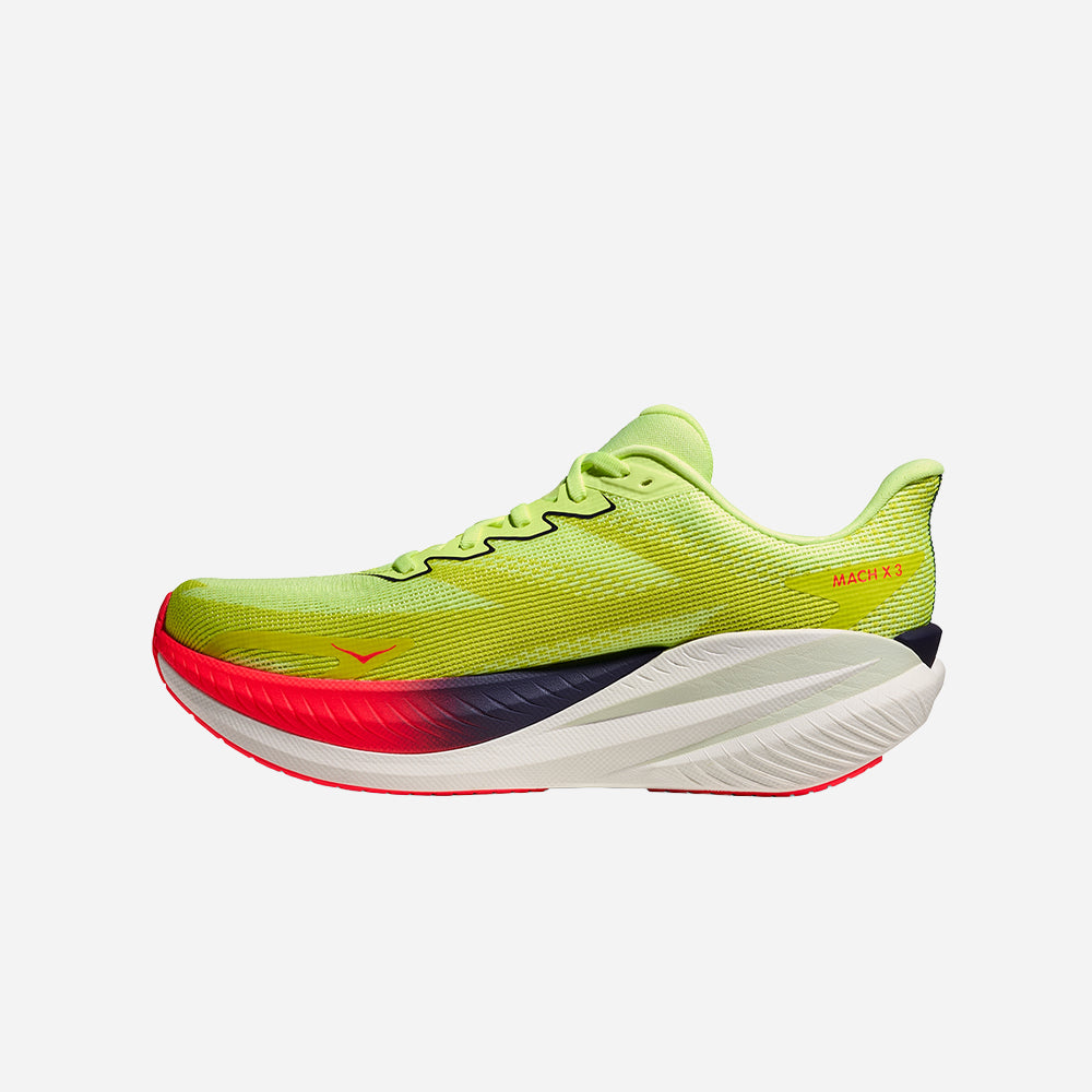 Giày Chạy Bộ Nam HOKA Mach X 3 Wide - Xanh Lá - Supersports Vietnam