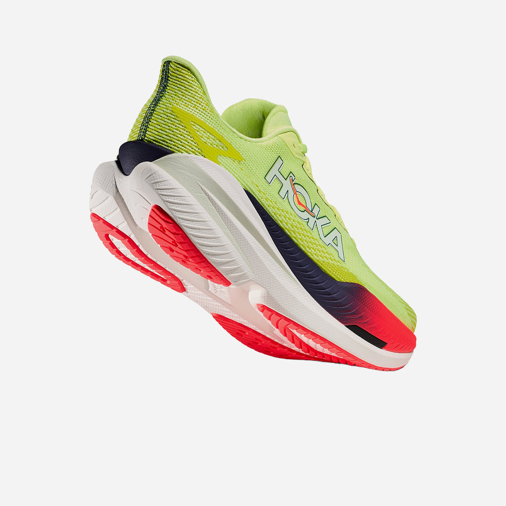 Giày Chạy Bộ Nam HOKA Mach X 3 Wide - Xanh Lá - Supersports Vietnam
