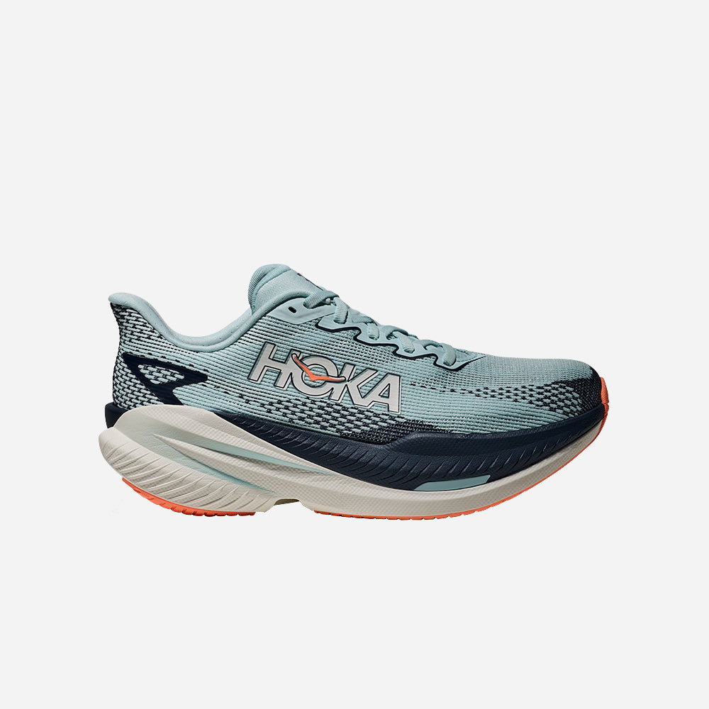 Giày Chạy Bộ Nữ HOKA Mach X 3 Wide - Xanh Dương - Supersports Vietnam