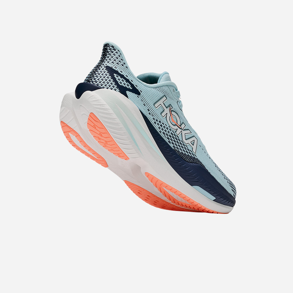 Giày Chạy Bộ Nữ HOKA Mach X 3 Wide - Xanh Dương - Supersports Vietnam