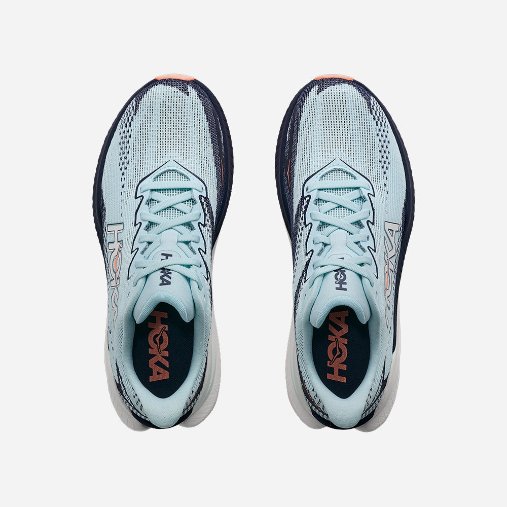 Giày Chạy Bộ Nữ HOKA Mach X 3 Wide - Xanh Dương - Supersports Vietnam