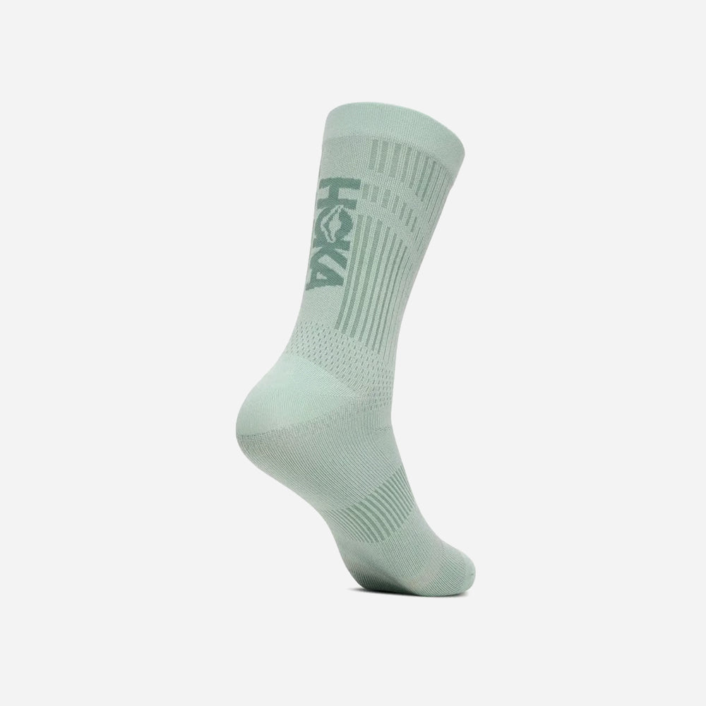 Vớ Thể Thao HOKA Trail Run Crew - Xanh Mint