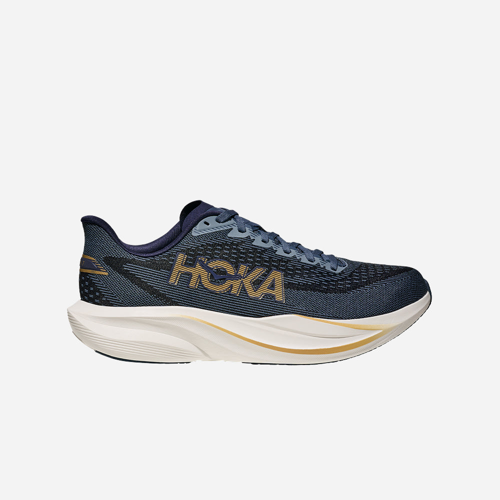 Giày Chạy Bộ Nam HOKA Mach 7 - Xanh Navy - Supersports Vietnam