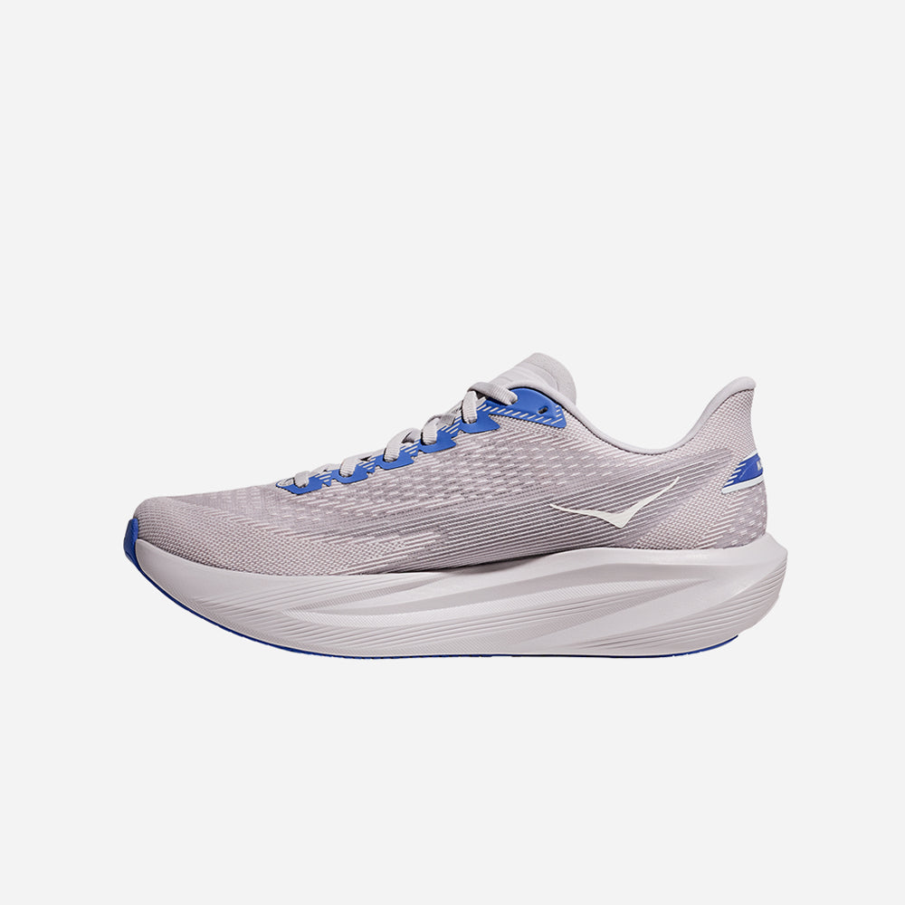 Giày Chạy Bộ Nam HOKA Mach 7 Wide - Xám - Supersports Vietnam
