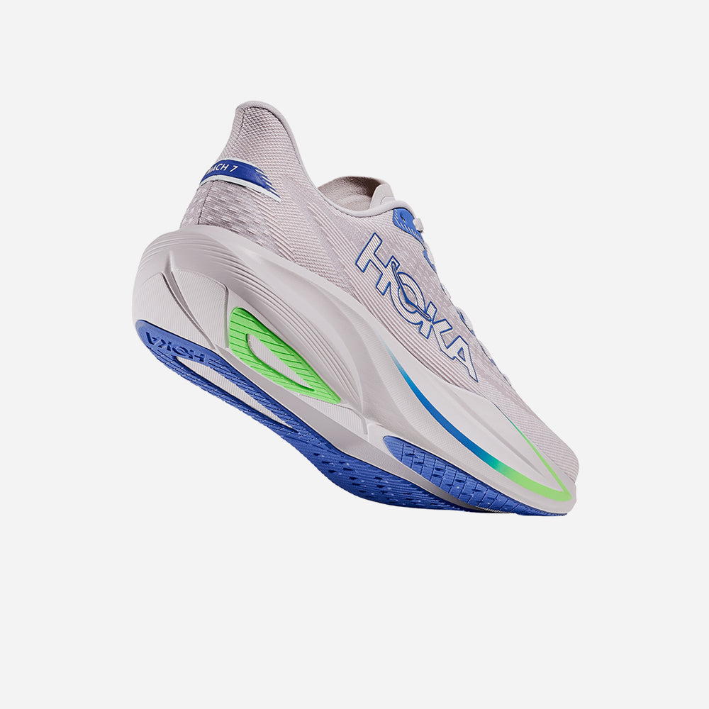 Giày Chạy Bộ Nam HOKA Mach 7 Wide - Xám - Supersports Vietnam