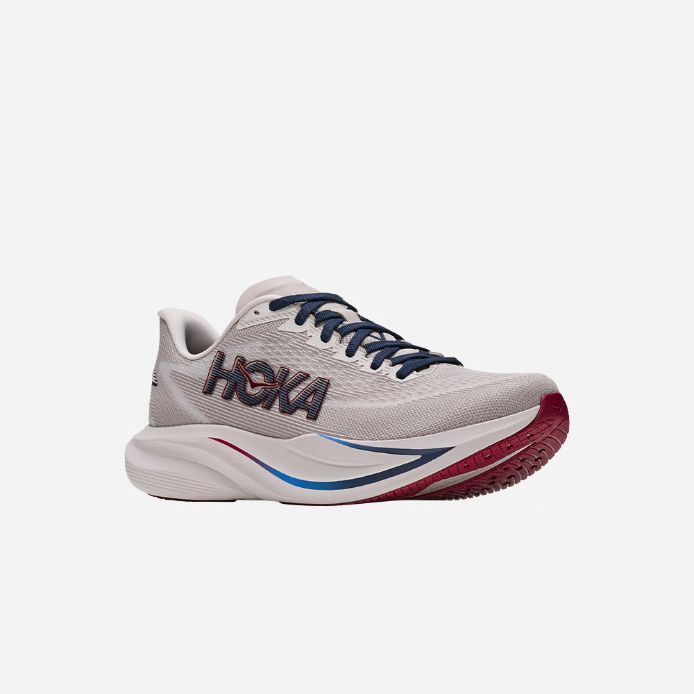 Giày Chạy Bộ Nam HOKA Mach 7 Wide - Be
