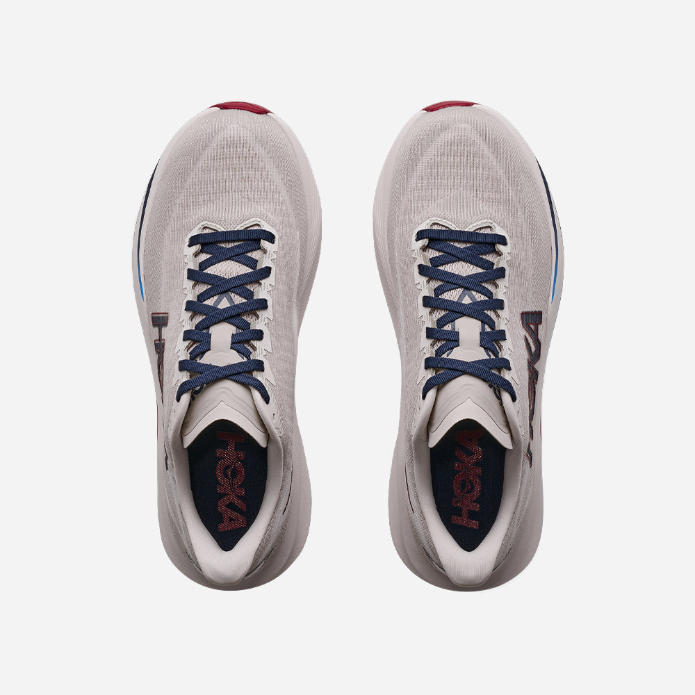 Giày Chạy Bộ Nam HOKA Mach 7 Wide - Be