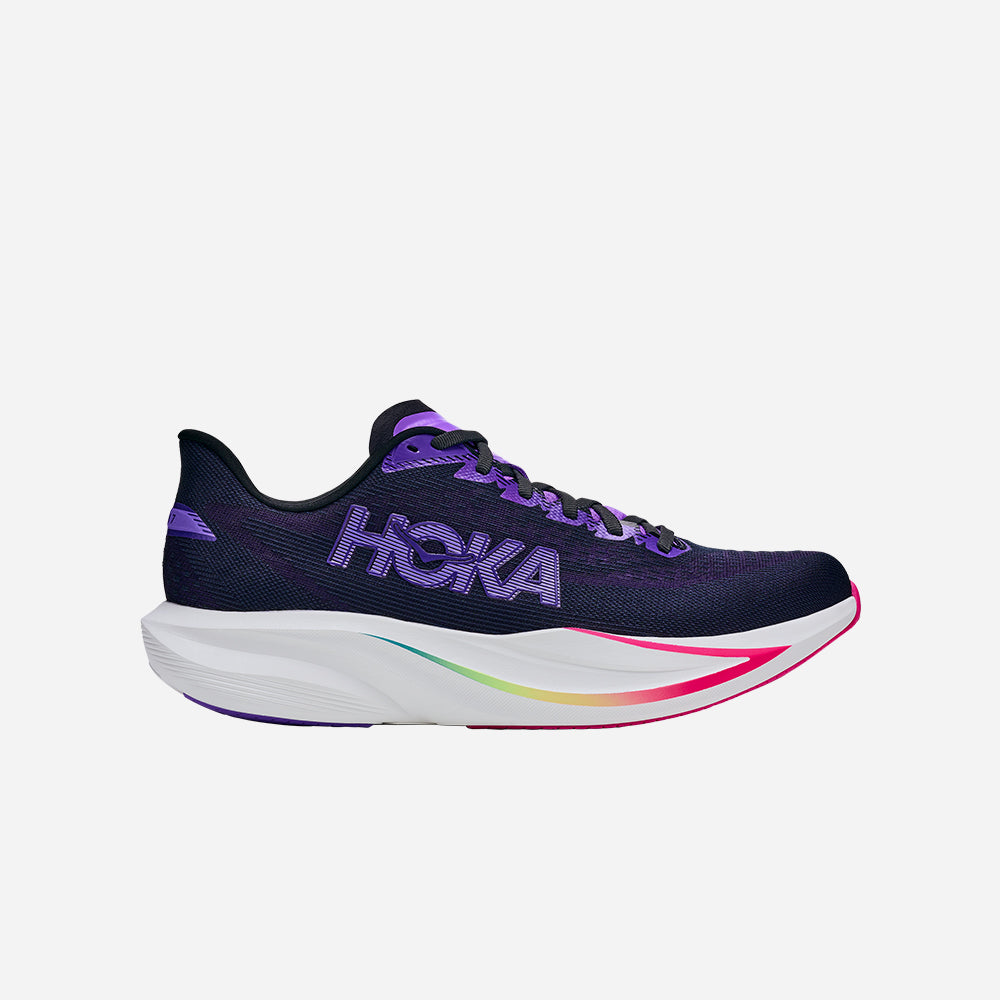 Giày Chạy Bộ Nữ HOKA Mach 7 Wide - Xanh Navy - Supersports Vietnam