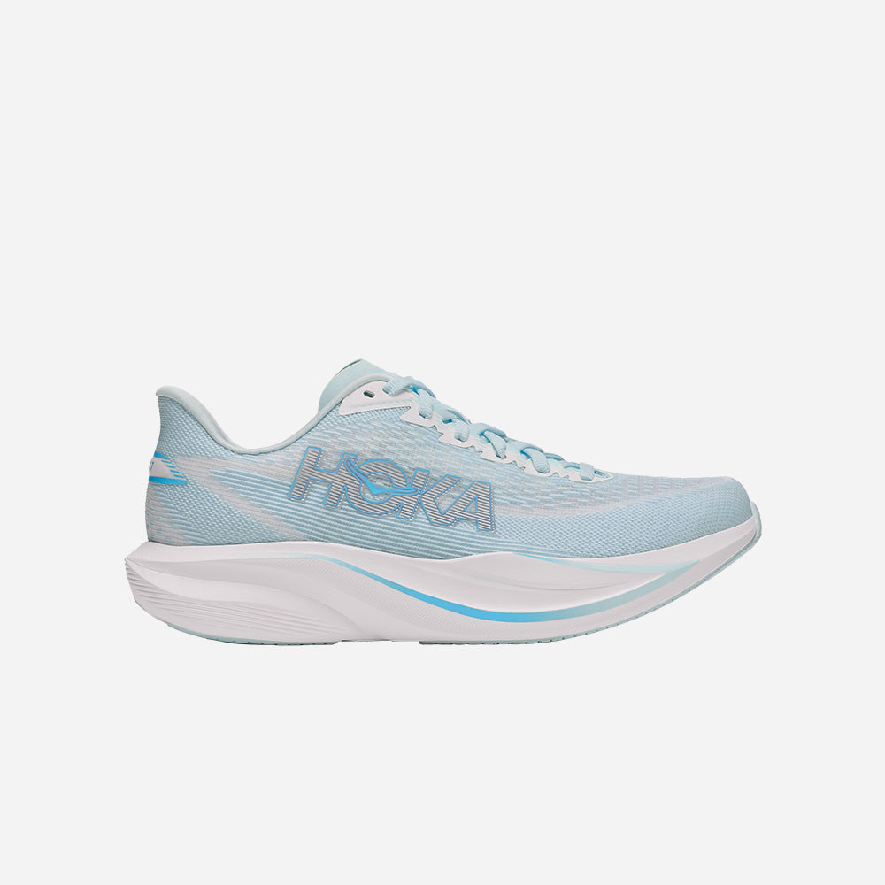 Giày Chạy Bộ Nữ HOKA Mach 7 Wide - Xanh Dương - Supersports Vietnam