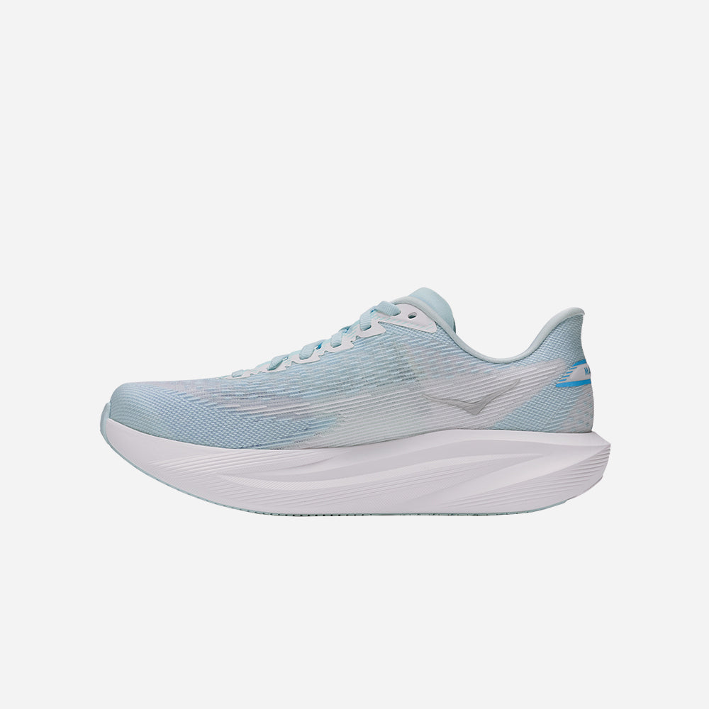 Giày Chạy Bộ Nữ HOKA Mach 7 Wide - Xanh Dương - Supersports Vietnam