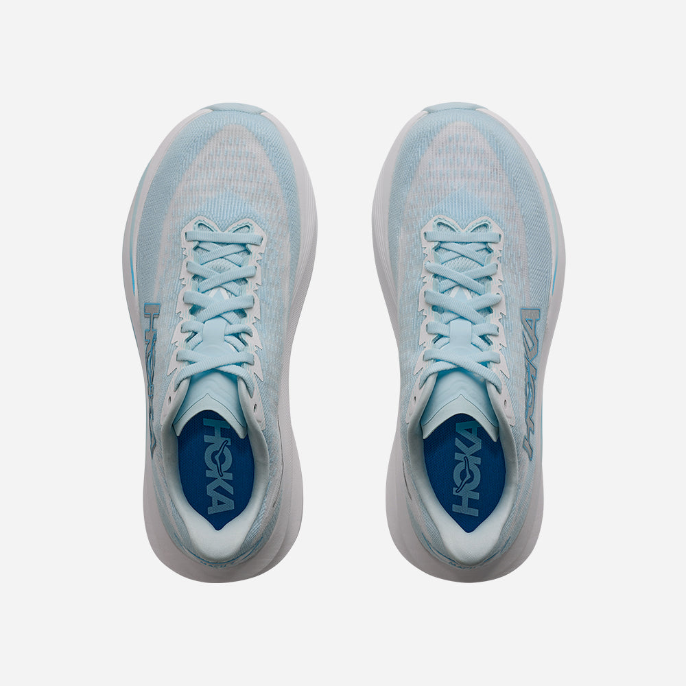 Giày Chạy Bộ Nữ HOKA Mach 7 Wide - Xanh Dương - Supersports Vietnam