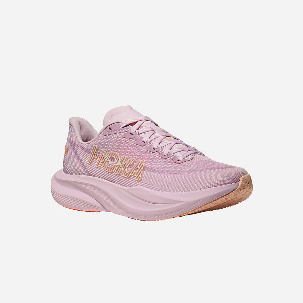 Giày Chạy Bộ Nữ HOKA Mach 7 Wide - Hồng - Supersports Vietnam