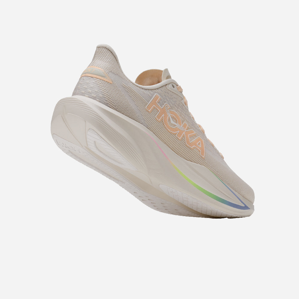 Giày Chạy Bộ Nữ HOKA Mach 7 Wide - Be - Supersports Vietnam