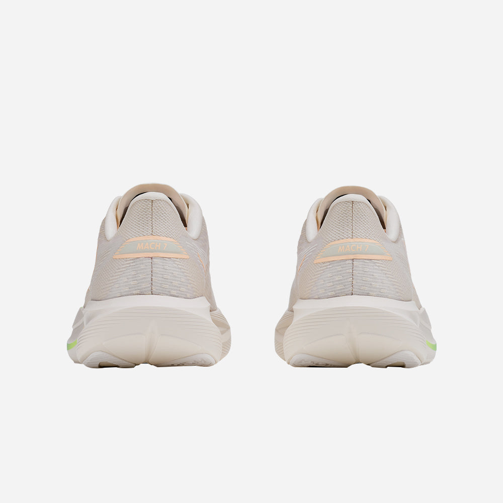Giày Chạy Bộ Nữ HOKA Mach 7 Wide - Be - Supersports Vietnam