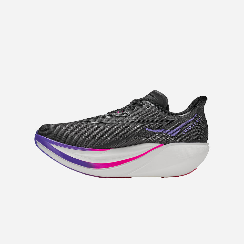 Giày Chạy Bộ Unisex HOKA Cielo X1 3.0 - Đen - Supersports Vietnam