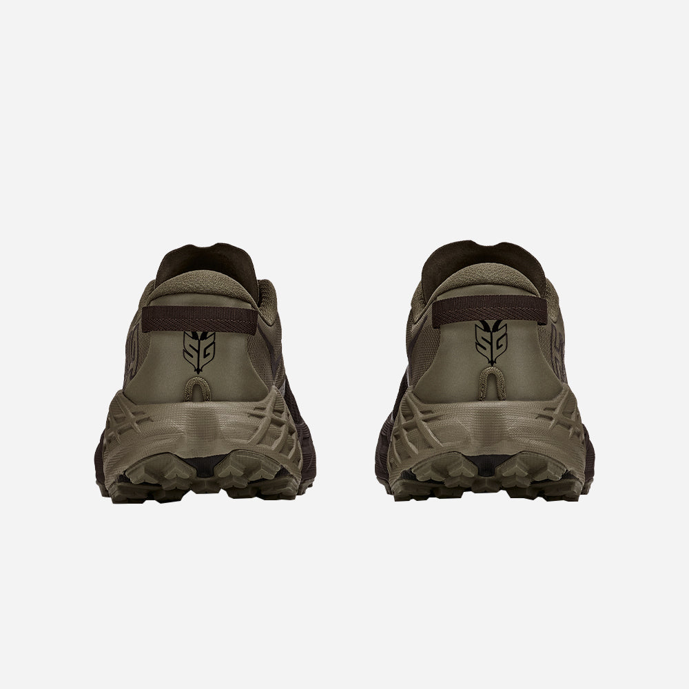 Giày Chạy Trail Nam HOKA Speedgoat 7 Wide - Xanh Quân Đội