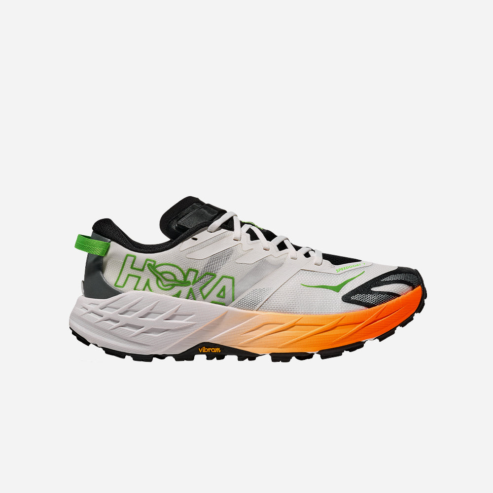 Giày Chạy Trail Nam HOKA Speedgoat 7 Wide - Trắng