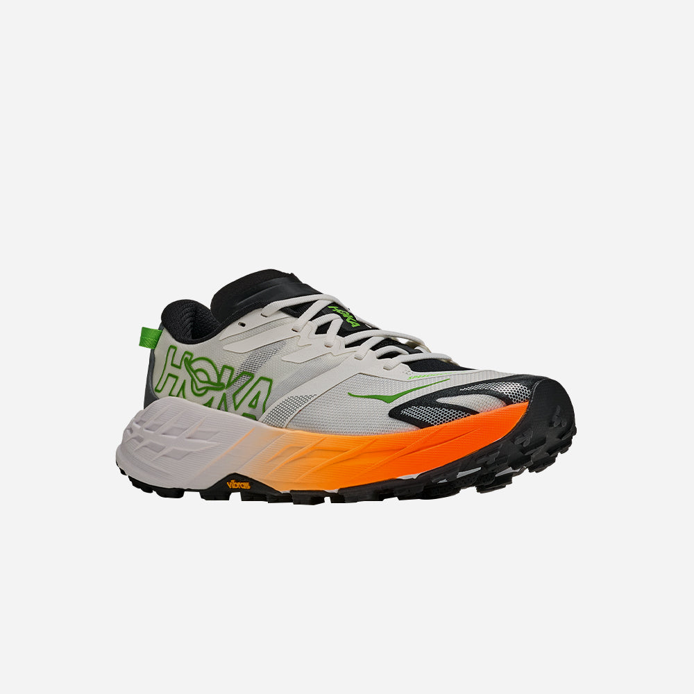 Giày Chạy Trail Nam HOKA Speedgoat 7 Wide - Trắng