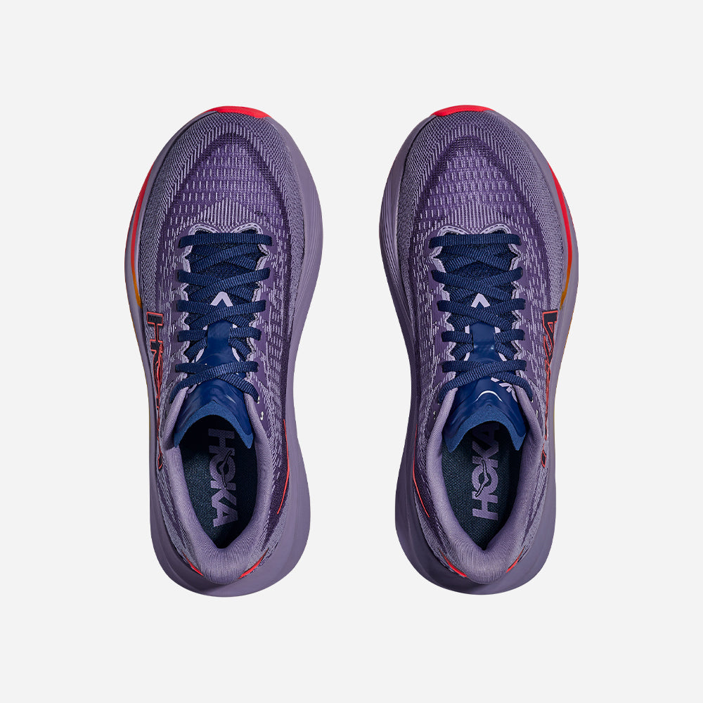 Giày Chạy Bộ Nữ HOKA Mach 7 - Tím - Supersports Vietnam