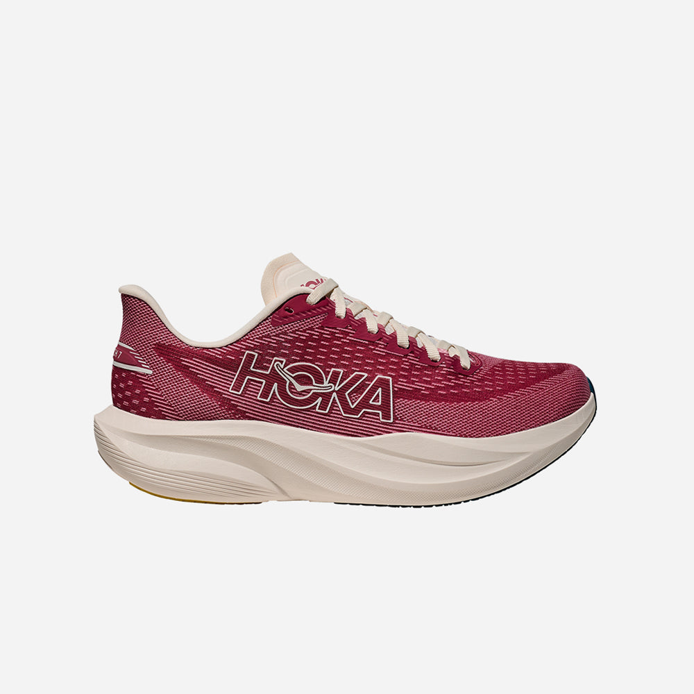 Giày Chạy Bộ Nữ HOKA Mach 7 - Đỏ - Supersports Vietnam