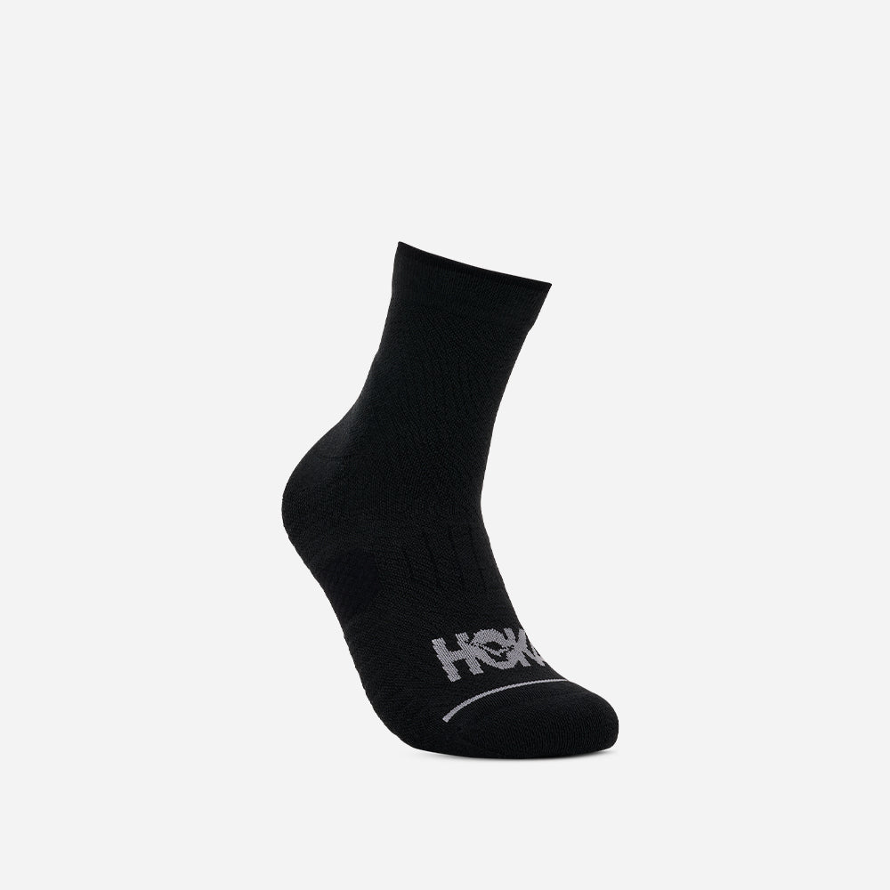 Vớ Thể Thao HOKA Quarter Run 3-Pack - Đen - Supersports Vietnam