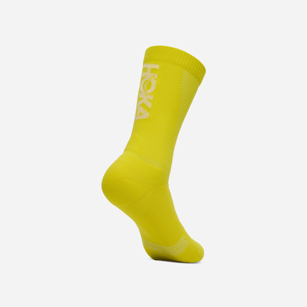 Vớ HOKA Race Day Crew - Vàng - Supersports Vietnam