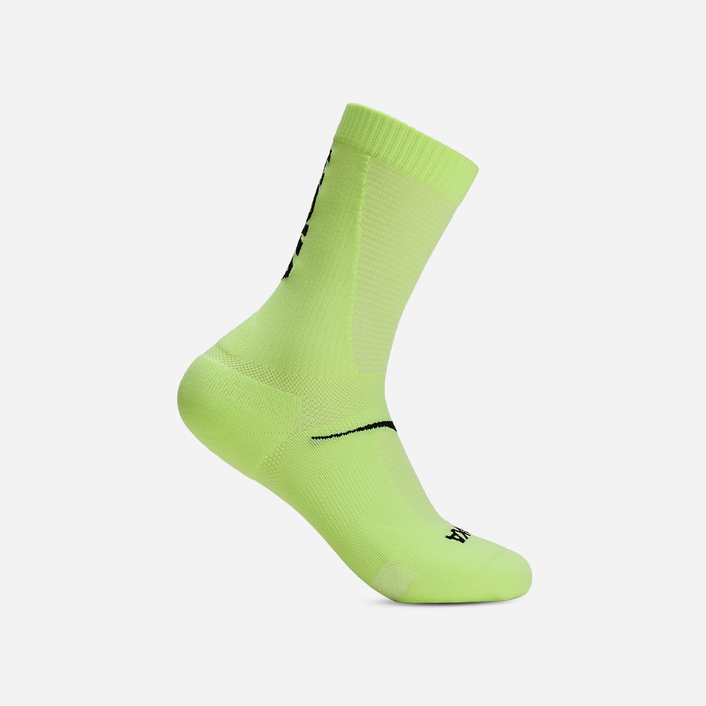 Vớ Thể Thao HOKA Race Day Crew - Xanh Lá - Supersports Vietnam