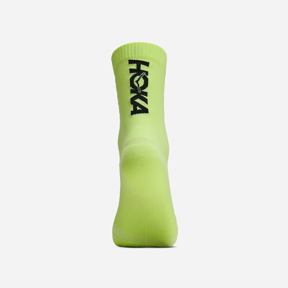 Vớ Thể Thao HOKA Race Day Crew - Xanh Lá - Supersports Vietnam