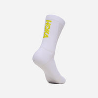 Vớ Thể Thao HOKA Race Day Crew - Trắng - Supersports Vietnam