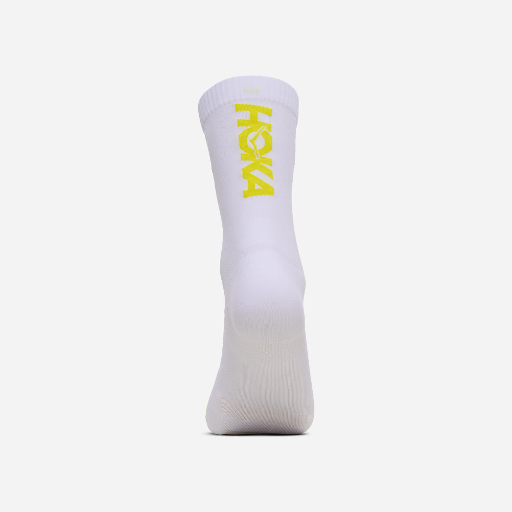 Vớ Thể Thao HOKA Race Day Crew - Trắng - Supersports Vietnam