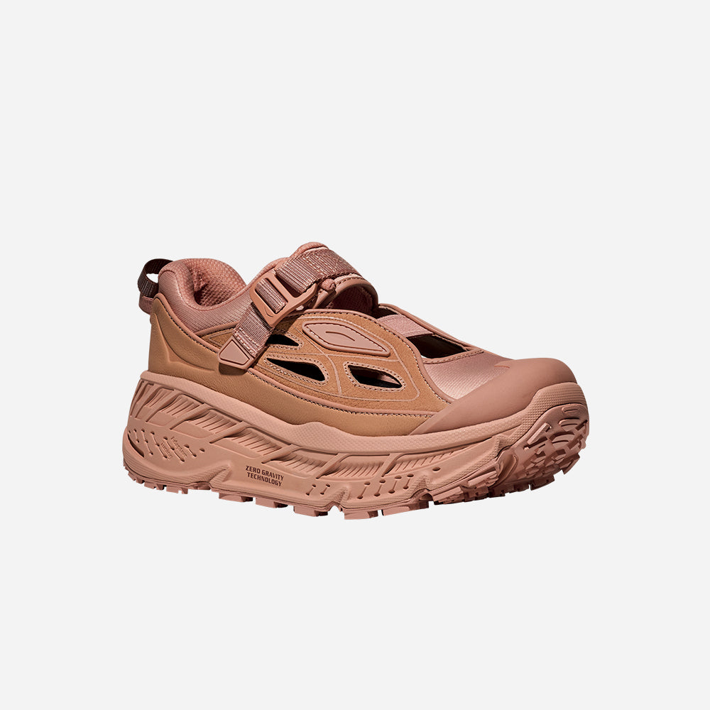 Giày Sneaker Unisex HOKA Stinson Breeze - Nâu - Supersports Vietnam