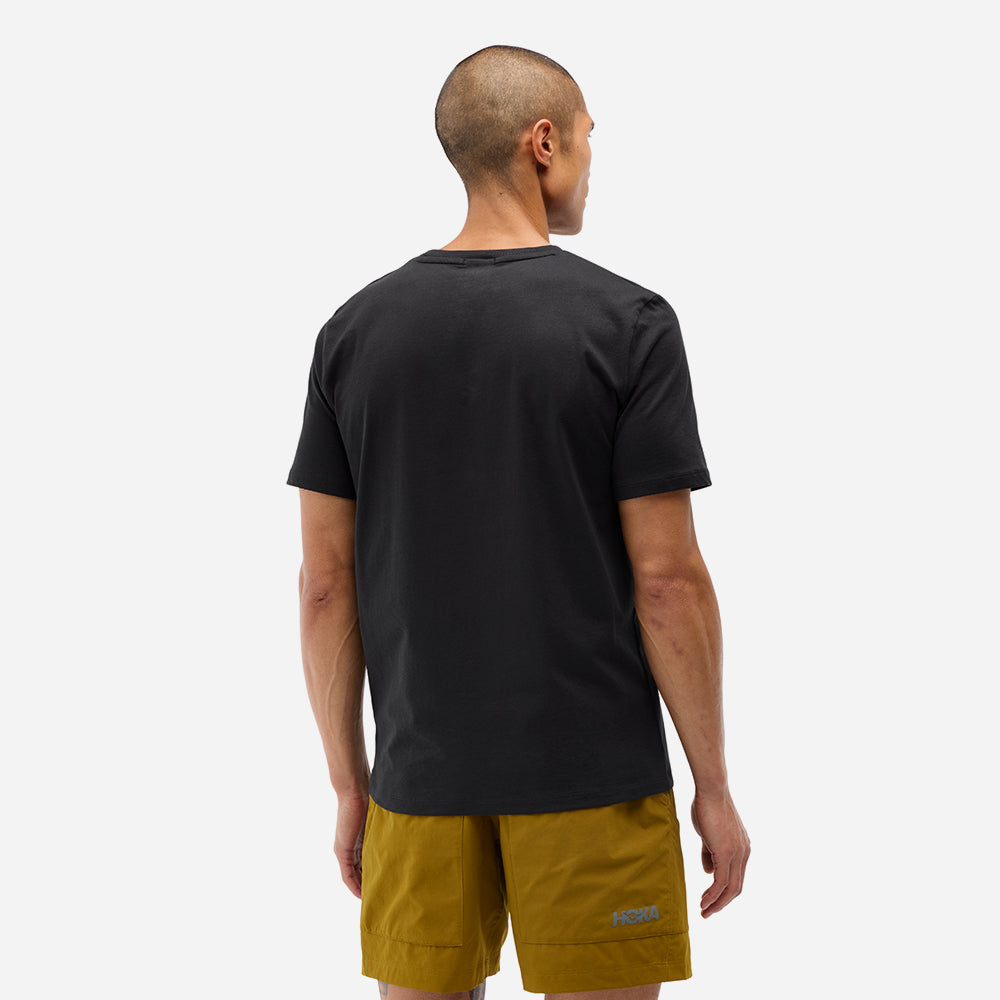Áo Thun Nam HOKA Core Logo Ctn - Đen - Supersports Vietnam