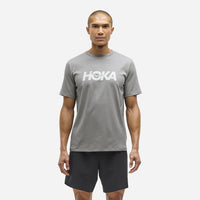 Áo Thun Nam HOKA Core Logo Ctn - Xám