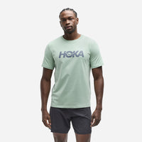 Áo Thun Nam HOKA Core Logo Ctn - Xanh Mint