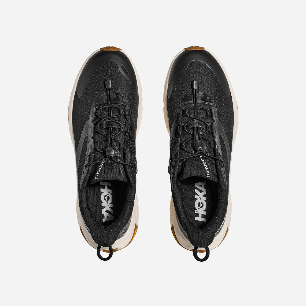 Giày Chạy Trail Nam HOKA Transport 2 Wide - Đen - Supersports Vietnam