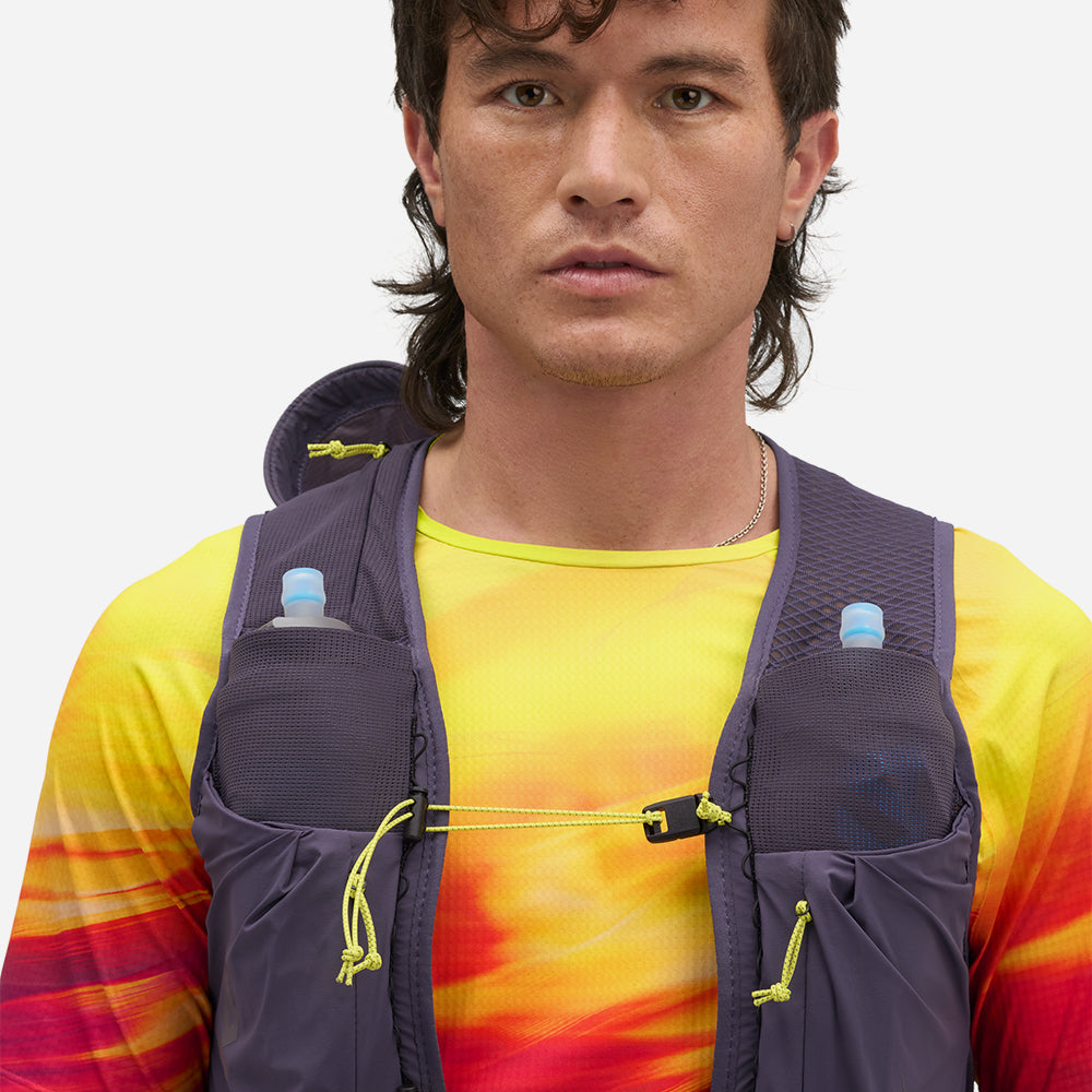 Áo Vest Nước HOKA Trail Run 10L - Tím - Supersports Vietnam