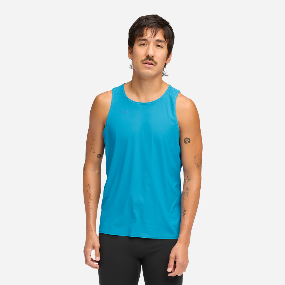 Áo Ba Lỗ Nam HOKA Airolite 2.0 - Xanh Dương - Supersports Vietnam